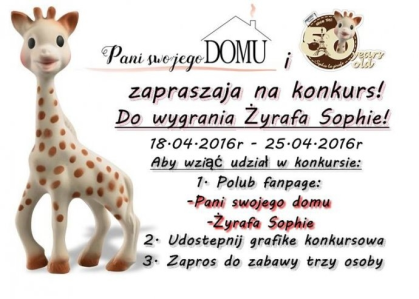 Wygraj Żyrafę Sophie