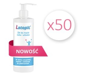 Konkurs "Sprawdź, jak działa Żel do mycia ciała i włosów Latopic®!"