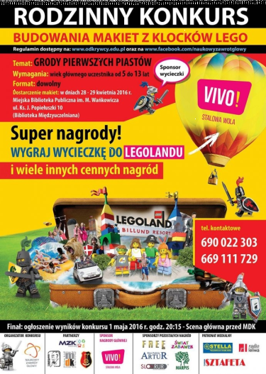 Konkurs "Grody pierwszych Piastów"