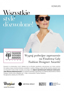 Konkurs "Fashion Designer Awards"