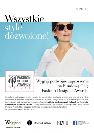 Konkurs "Fashion Designer Awards"