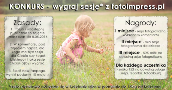 Wygraj sesję zdjęciową