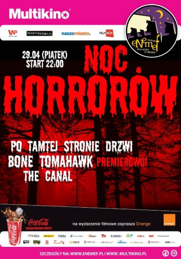 Konkurs "Noc Horrorów w Multikinie Ursynów" Warszawa, do godz. 12:00