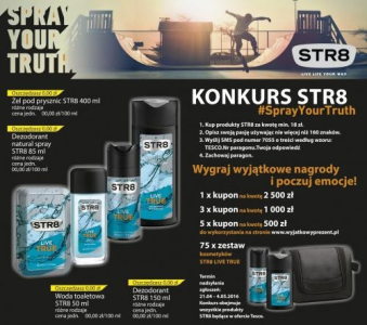 Konkurs STR8 w Tesco