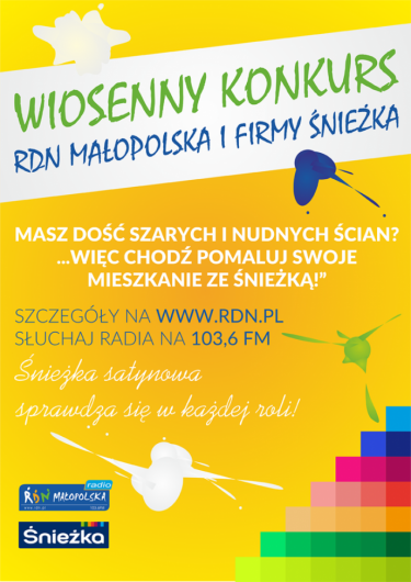 Wiosenny konkurs z Radiem Małopolska