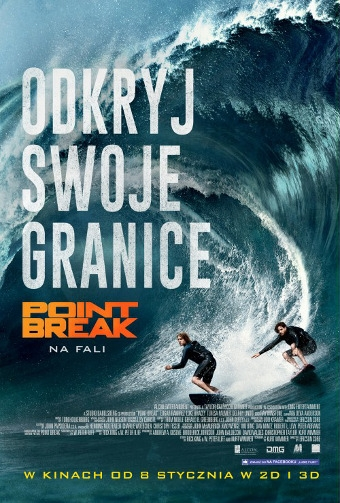 Wygraj DVD z filmem "Point Break - na fali" do godz. 12:00