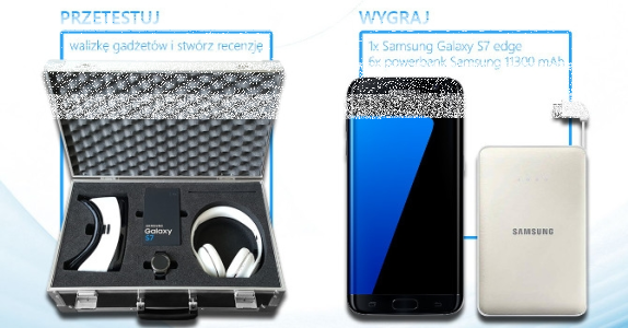 Konkurs "Czytelnicy testują walizkę gadżetów firmy Samsung"