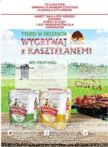 Konkurs "Wygrywaj z Kasztelanem" w sklepach Grupy Chorten, 18+
