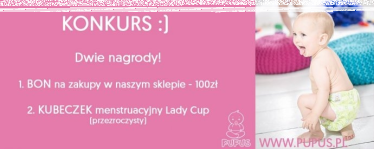 Wygraj bon na 100zł do wydania w sklepie pupus.pl