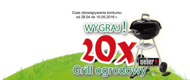 Konkurs "Majówka z grillem"