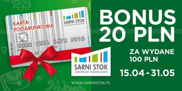 Wygraj bonus 20zł na kartę, Bielsko-Biała