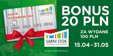 Wygraj bonus 20zł na kartę, Bielsko-Biała