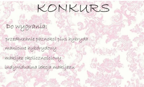 Wygraj makijaż, przedłużanie paznokci, hybryda od Bmakeup