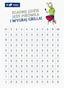 Konkurs "Zgadnij gdzie jest mrówka i wygraj grilla"