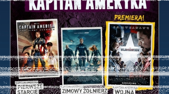 Konkurs: kinowy maraton "Kapitana Ameryka" Wrocław