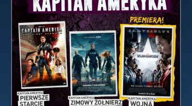 Konkurs: kinowy maraton "Kapitana Ameryka" Wrocław