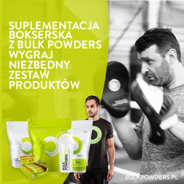 Wygraj SUPLEMENTY z BULK POWDERS