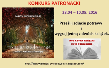Konkurs "Wyślij zdjęcie potrawy i wygraj książkę"
