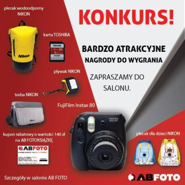 Konkurs "Łap nagrody z AB FOTO"