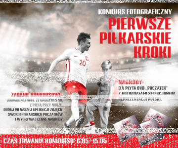 Konkurs fotograficzny "Pierwsze piłkarskie kroki"