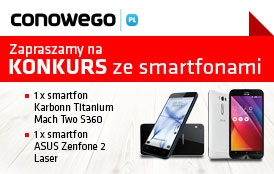 Wygraj smartfony Asus i Karbonn!