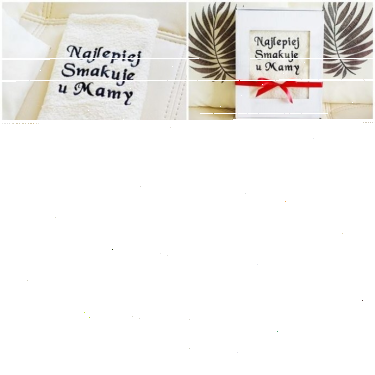 Wygraj ręcznik kuchenny Eurofirany z haftem Najlepiej Smakuje u Mamy