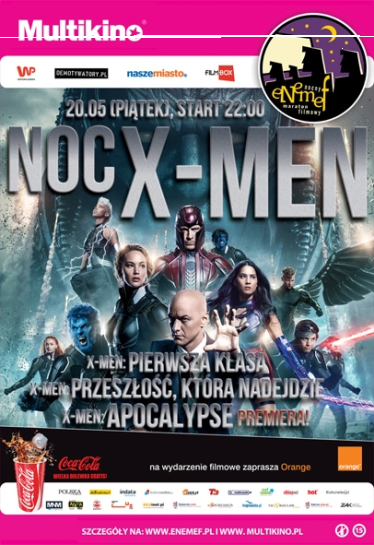 Wygraj zaproszenie na Enemef: Noc X-Men, Zabrze