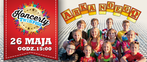 Wygraj zaproszenie na koncert Arki Noego w Twinpigs