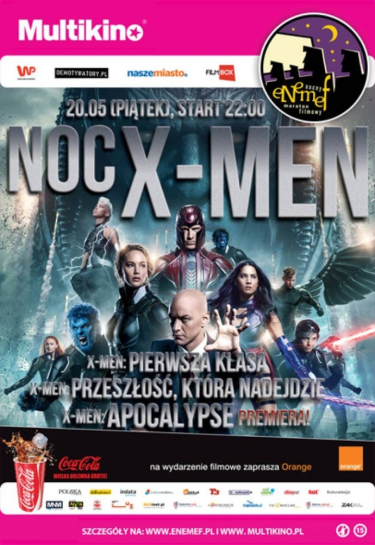 Konkurs "ENEMEF: Noc X-Men" Warszawa