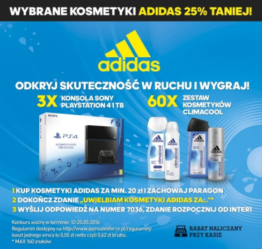 Konkurs "Odkryj Skuteczność w Ruchy i Wygraj" Intermarche