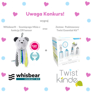 Konkurs z przyjacielem Whisbear Szumiący Miś