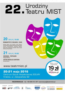 Konkurs z okazji urodzin Teatru MIST!
