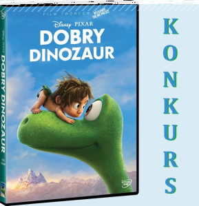 Wygraj płyty DVD z filmem Dobry dinozaur
