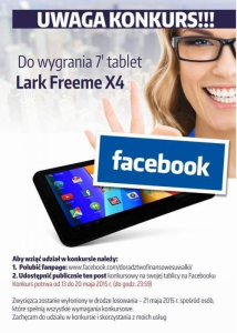 Wygraj tablet 7' marki Lark