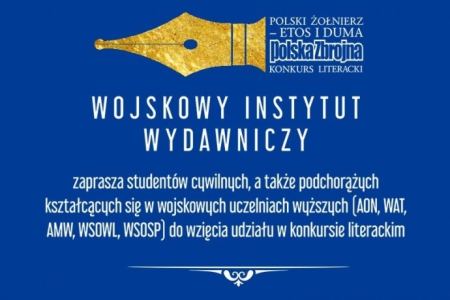 Konkurs "Polski Żołnierz – etos i duma – na przykładzie historycznym lub współczesnym”