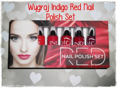 Wygraj Red Nail Set - Indigo