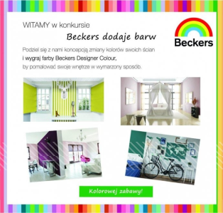Konkurs "Beckers dodaje barw"