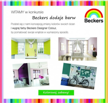 Konkurs "Beckers dodaje barw"