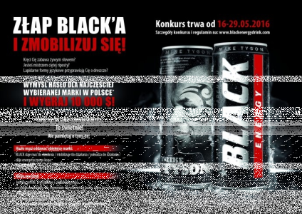 Konkurs "Złap Black'a i zmobilizuj się"