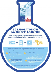Konkurs "Doświadczyć znaczy umieć, czyli szansa na szkolne laboratoria'