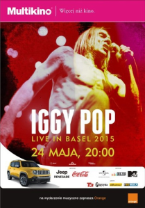 Wygraj zaporszenie na koncert Iggy'ego Popa w Multikinie we Wrocławiu, do godz. 12:00