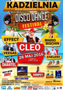 Wygraj zaproszenie na Kadzielnia Disco Dance Festival, Bustko-Zdrój, do godz. 9:00