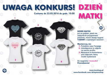 Konkurs z okazdji Dnia Matki