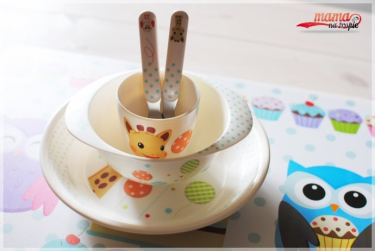 Wygraj zestaw naczyń i sztućców Vulli żyrafka Sophie