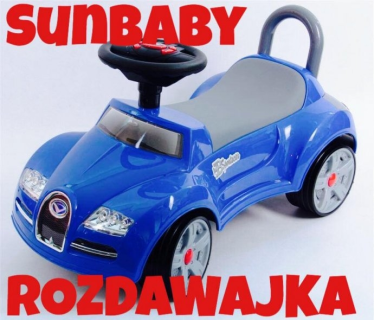 Wygraj jeździk sportowy samochód dla dziecka