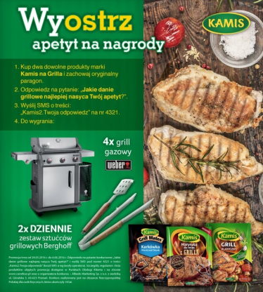 Konkurs "Wyostrz apetyt na nagrody" w Carrefour