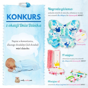 Konkurs z okazji Dnia Dziecka - wygraj zestaw MINKY