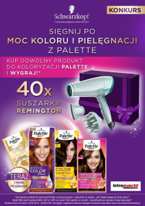 Konkurs "Sięgnij po moc koloru i pielęgnacji z Palette" Intermarche
