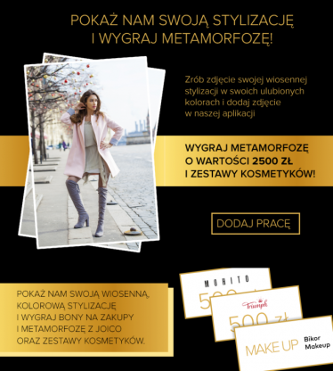 Konkurs fotograficzny "Postaw na kolor z Joico"