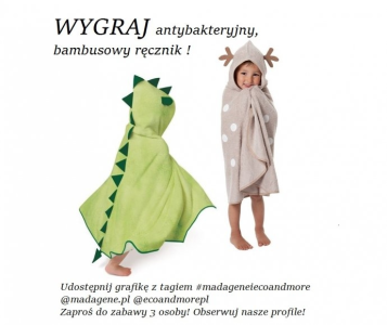 Wygraj antybakteryjny ręcznik dla dziecka